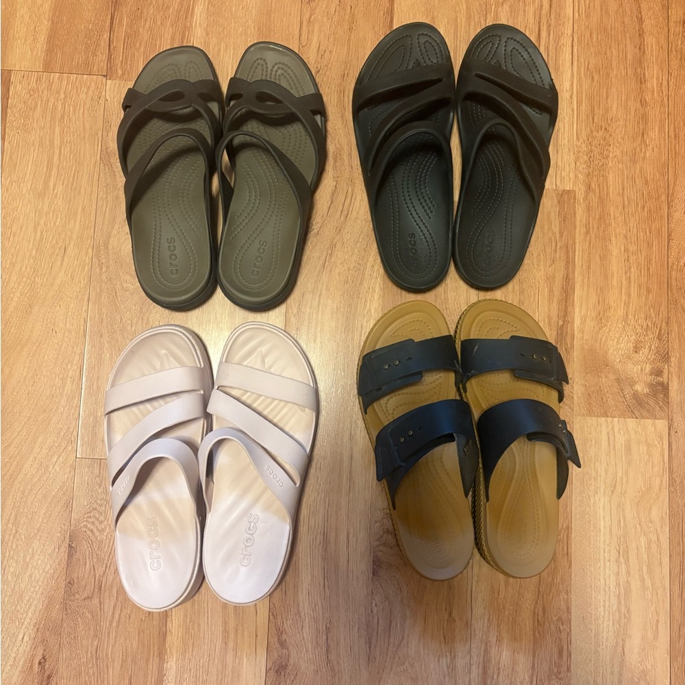 CROCS Sandals Lot Women’s size 10